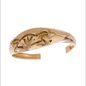Yellow Gold Cuff Bracelet