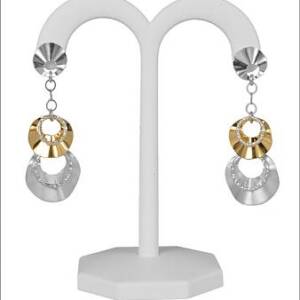 Artistry Two-Tone Textured Circles