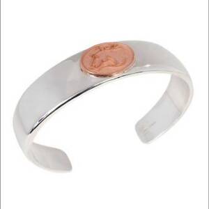 Rose Gold and Sterling Silver Bracelet