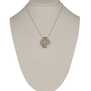 Inspired by: Canfield Casino, Saratoga NY - Necklace White Gold