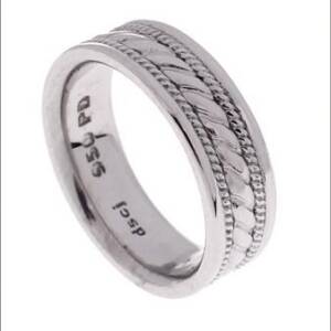 Palladium Center Rope Ring