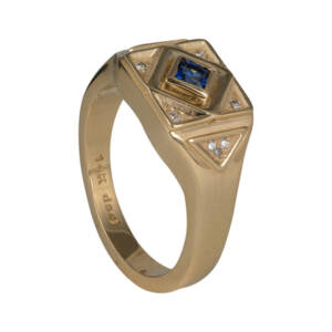 Inspired by: City Hall, Albany NY - Ring Sapphire