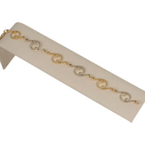 Inspired by: Bar Association, Albany NY - Bracelet 14K Two Toned