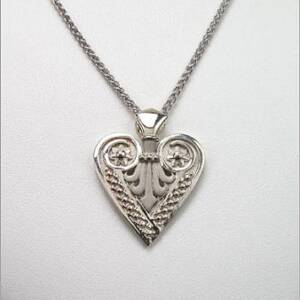 Evolution NYS Education Building 14k White Gold Pendant