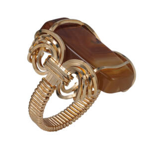 Sardonyx in fancy wire wrap