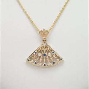 Evolution City Hall 14k Yellow Gold Pendant