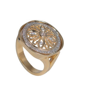 Floral ring from Eclectic Collection