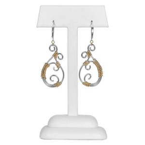 Sterling silver and yellow gold filled