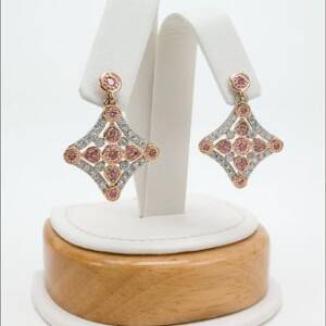 Evolution Platinum and 14k Rose Gold with Rose and White Diamonds