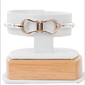 Gold and Silver Bangle Bracelet