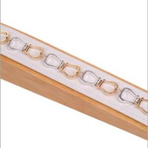 Gold and Silver Link Bracelet