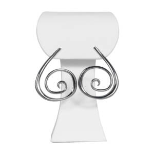 Sterling silver swirl