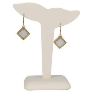 Inspired by: Peter D. Keirnan, Albany NY - Earrings Pearl