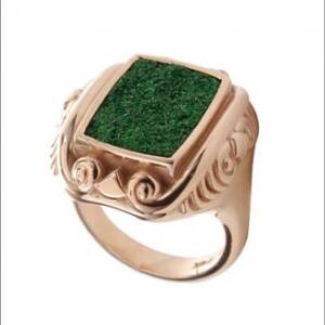 Evolution 14k Yellow Gold with Garnet