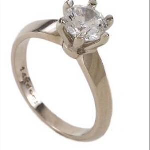 White Gold, Pinch Top Ring