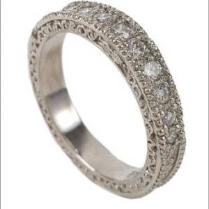 Platinum Eternity Filigree .30cttw