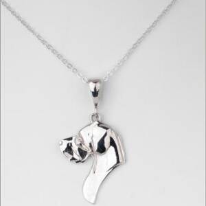 Sterling Silver Dog Pendant