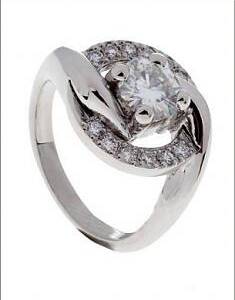 Palladium with .26cttw