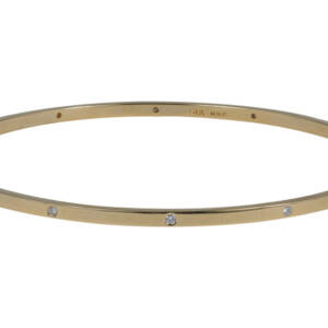 14k Yellow Gold bangle
